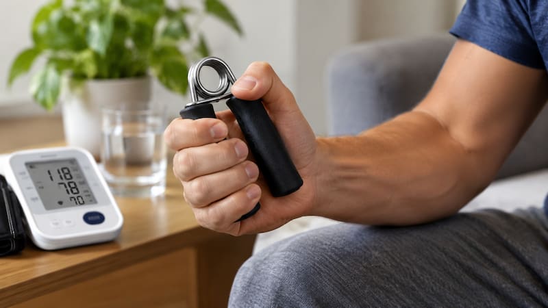 El sencillo ejercicio con las manos que podría ayudar a bajar la presión arterial: se puede hacer sentado y sin ir al gimnasio