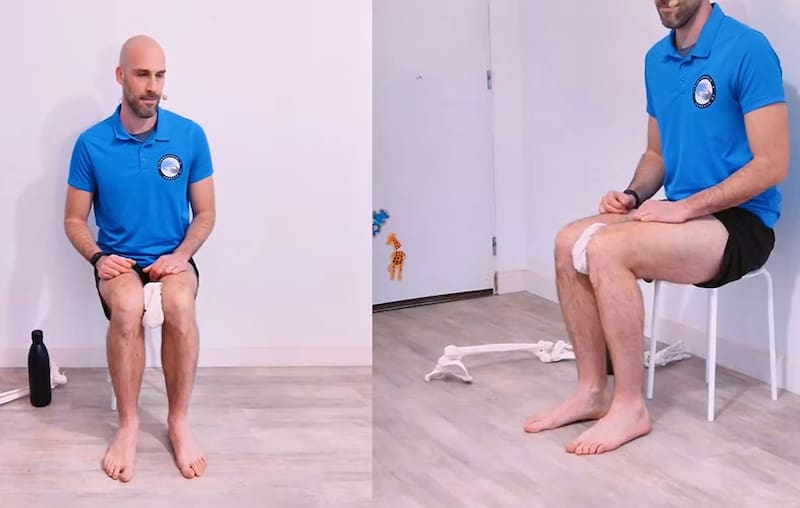 Ejercicios para fortalecer la rodilla.