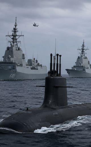 Oficial | Una potencia mundial rearmó su Ejército: administró 550 millones de dólares, 37 buques de guerra y 4 submarinos S-80