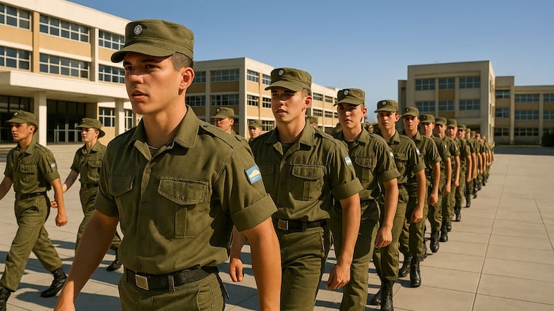 El Ejército lanza un nuevo plan de estudios con internado y formación intensiva. Foto (IA)
