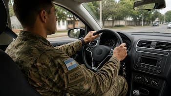 El Gobierno autorizó a las Fuerzas Armadas a trabajar en autos de aplicación, repartos o servicios de seguridad privada