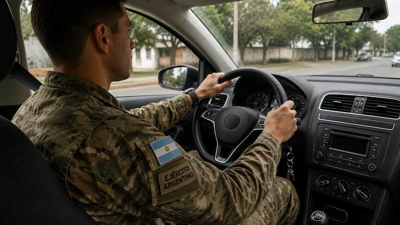 El Gobierno autorizó a las Fuerzas Armadas a trabajar en autos de aplicación, repartos o servicios de seguridad privada.