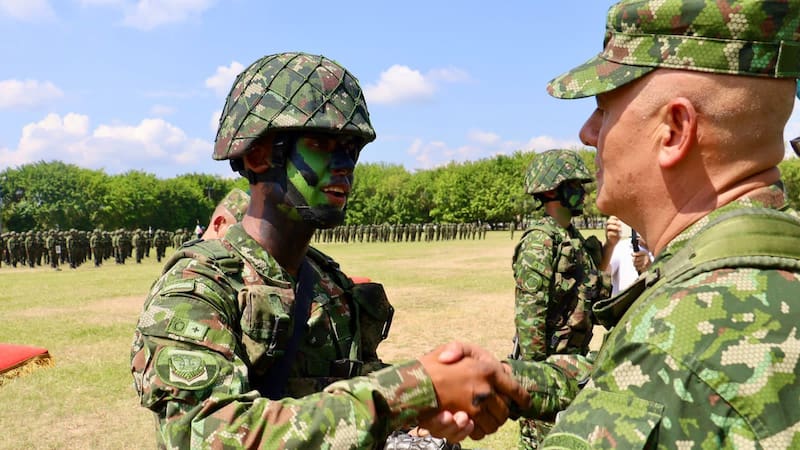 Empieza octubre y los jóvenes entre 18 y 24 tienen que cumplir el servicio militar: durará un año y percibirán un salario mínimo (Fuente: Ejército de Colombia).