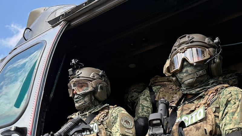 El ejército mexicanos se prepara para próximos combates en la región.