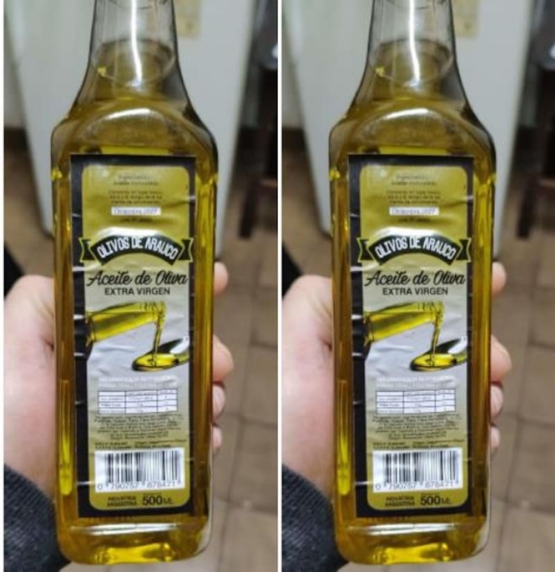 El aceite de oliva que ordenó prohibir la ANMAT.