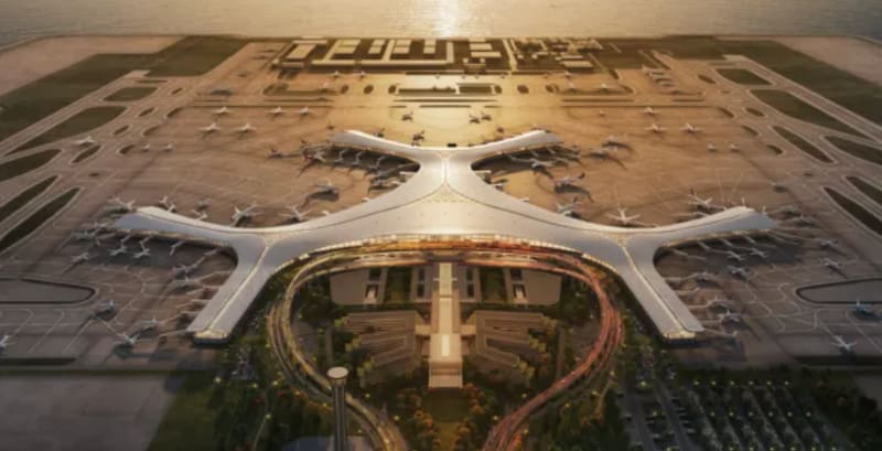 El Aeropuerto Internacional Dalian Jinzhouwan representa una de las obras de infraestructura más ambiciosas del siglo.