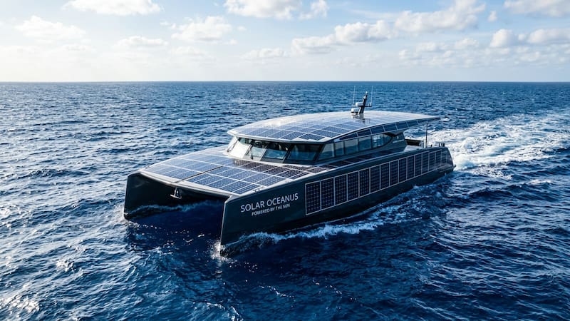 El barco que recorrió 5.500 kilómetros sin una gota de combustible.