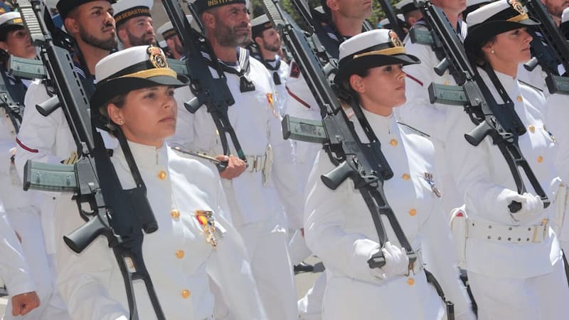 El BOE confirmó el inicio del Servicio Militar voluntario para hombres y mujeres nacidos entre 2007 y 2008 en España. (Fuente: archivo).