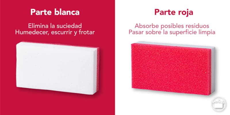 El borrador “mágico” de Mercadona: este producto elimina manchas y suciedad en superficies difíciles de limpiar.