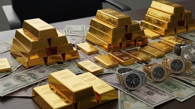 Detienen a un alto cargo de la CIA con 300 lingotes de oro y millones en efectivo: mintió sobre su carrera militar durante 20 años