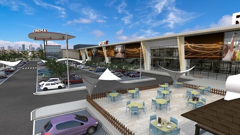 El centro comercial que revolucionará el sur del país. (Fuente: archivo)