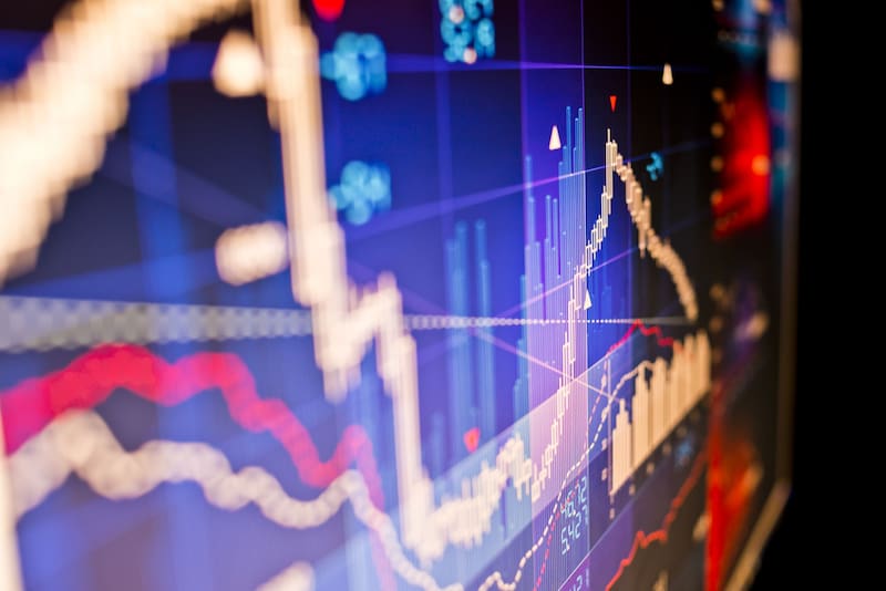 El cierre de jornada de la bolsa española de este miércoles.