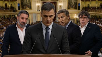 El Congreso aprueba la moción del PP contra el Gobierno con apoyo de Vox y Junts
