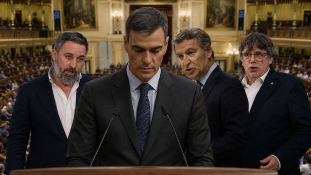 El Congreso aprueba la moción del PP contra el Gobierno con apoyo de Vox y Junts