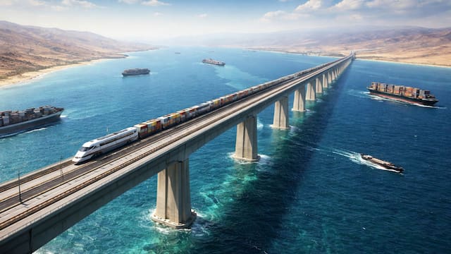 El corredor que busca unir dos continentes y cambiar el comercio global: el plan ferroviario que revive un viejo proyecto olvidado