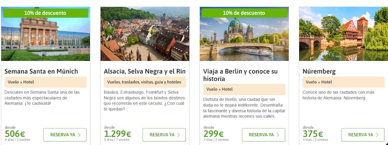 El Corte Inglés ofrece viajes para conocer el mercadillo navideño de Berlín.