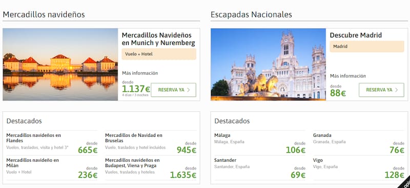 El Corte Inglés ofrece viajes en descuento para conocer el mercadillo navideño de Milán.