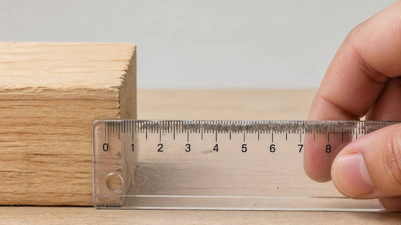 El curioso motivo por el que el 0 no está al principio de la regla y qué función cumple ese espacio