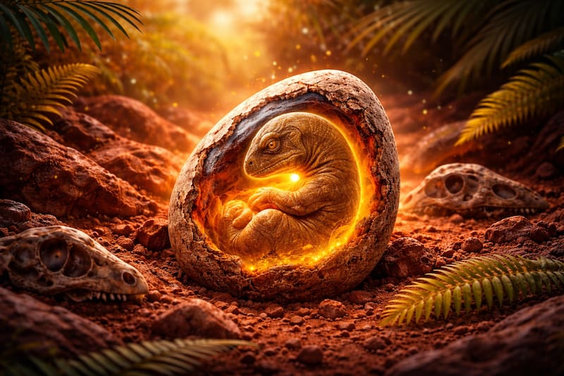 El descubrimiento arroja luz sobre cómo ciertos animales lograron sobrevivir a la peor extinción masiva que ha sufrido el planeta. (Foto: IA)