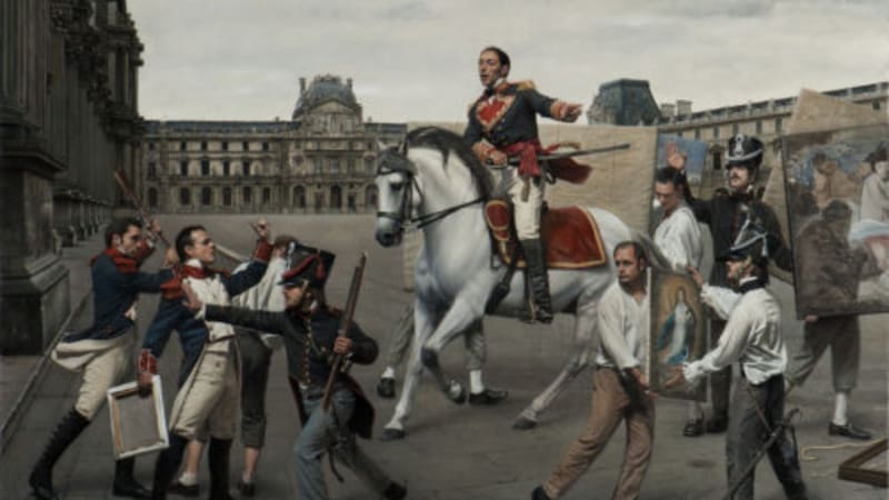 El día que España se vengó de Francia e invadió el Louvre para recuperar un tesoro robado por Napoleón