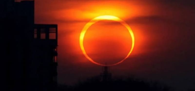 Llega un eclipse solar anular que teñirá la noche este martes 17 de febrero. (Fuente: archivo)