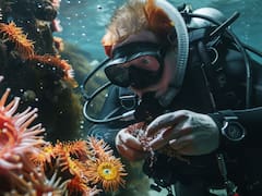 Registran imágenes de un calamar gigante: llega a medir hasta 7 metros de longitud y pesar hasta 500 kg