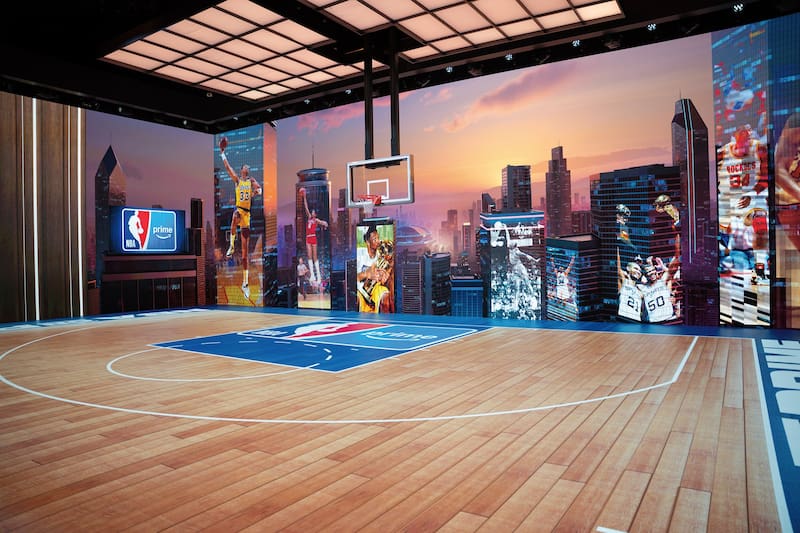 El estudio de Prime Video para la NBA
