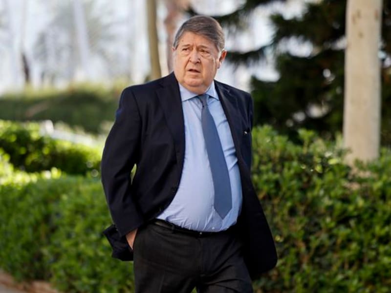 El expresident de la Generalitat, José Luis Olivas. (EFE/Biel Aliño)