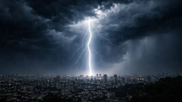 Se aproxima una tormenta negra y genera alerta: lluvias fuertes, granizo y vientos peligrosos arrasarán el país