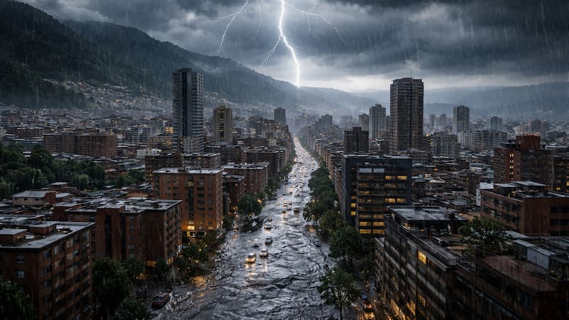 El fenómeno traerá lluvias torrenciales, rachas intensas de viento y un marcado descenso de temperaturas en distintas regiones del país.