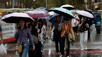 Llega el primer frente frío de octubre con lluvias y fuertes vientos: las zonas afectadas