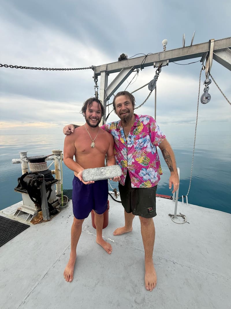 (Fuente: EFE / Fotografía cedida por la organización Mel Fisher's Shipwreck Expeditions)