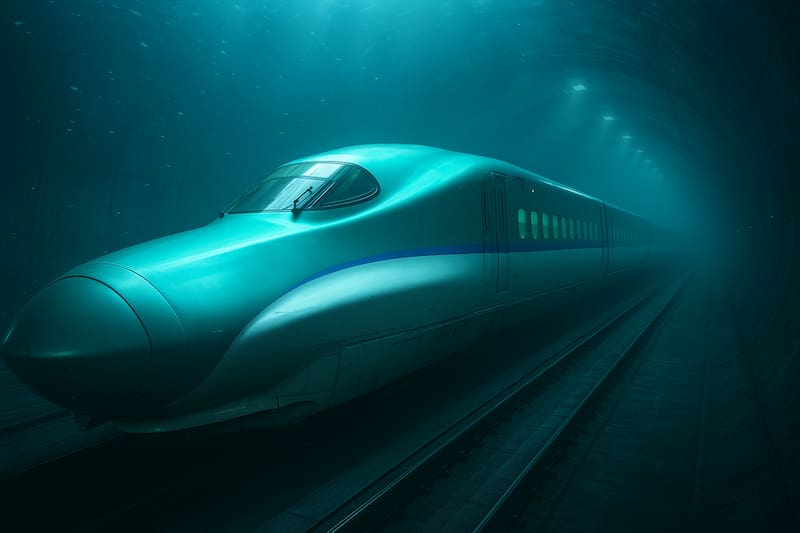 El gigante asiático planea construir un tren de alta velocidad que pase por debajo del mar, uno de los proyectos más ambiciosos del mundo