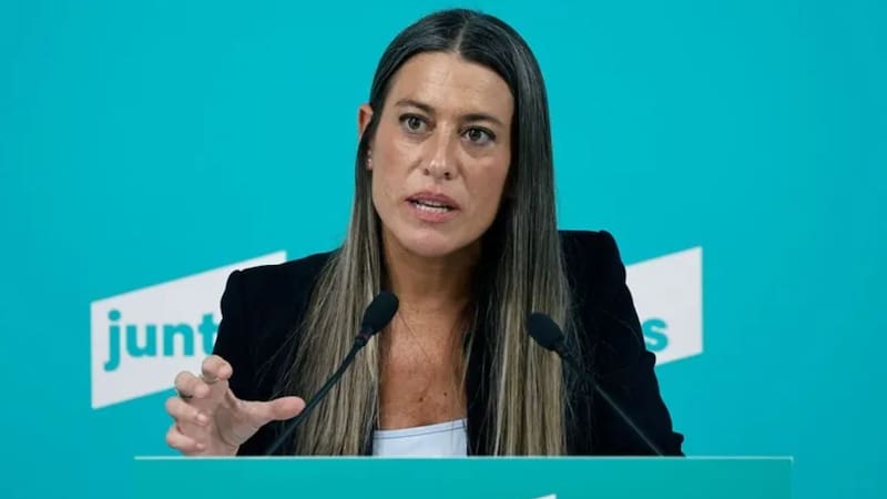 Míriam Nogueras, portavoz de Junts en el Congreso. Foto: EFE