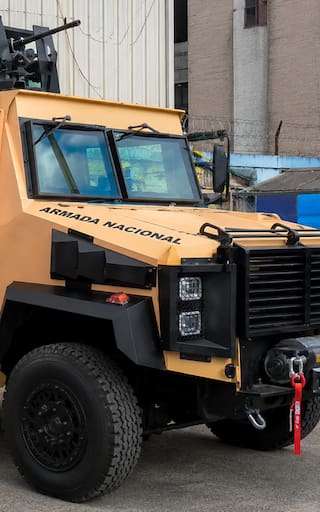 La Armada recibió blindados 4x4 fabricados en el país para la defensa nacional: recorrerán los municipios más inseguros