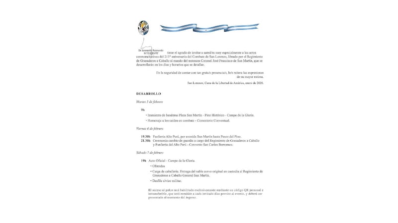 El Gobierno se llevará el sable corvo de San Martín del Museo de Historia Nacional: a dónde lo llevará