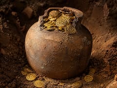 Los arqueólogos no dan crédito: desentierran una vasija y descubren 40.000 monedas romanas con más de 1800 años de historia