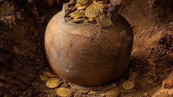 Los arqueólogos no dan crédito: desentierran una vasija y descubren 40.000 monedas romanas con más de 1800 años de historia