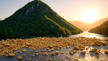 El descubrimiento del siglo: hallan un río colmado de oro y toda la fortuna le pertenece solo a un país