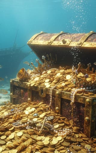 El hallazgo del siglo: el descubrimiento donde yacen decenas de toneladas de oro a 2000 metros bajo el mar y pertenece todo a una provincia