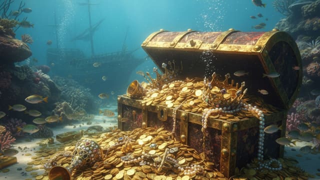 El hallazgo del siglo: el descubrimiento donde yacen decenas de toneladas de oro a 2000 metros bajo el mar y pertenece todo a una provincia