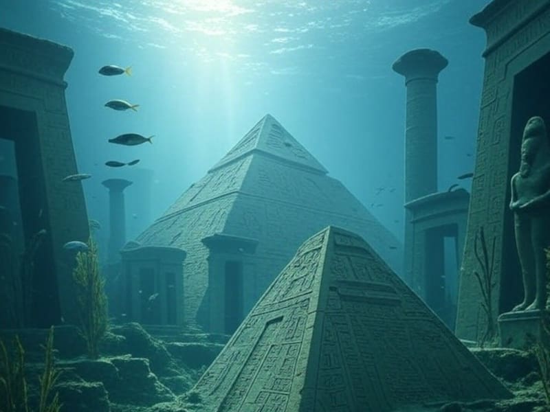 El hallazgo del siglo: localizan una ciudad como Atlantis en lo hondo de un lago