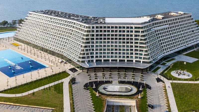 El Hotel Gołębiewski de Pobierowo es el nuevo hotel más importante de Polonia.