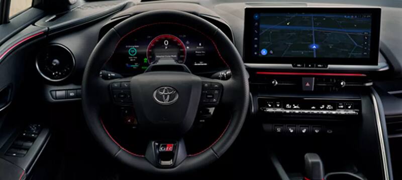 El interior del Toyota C-HR. (Fuente: archivo)