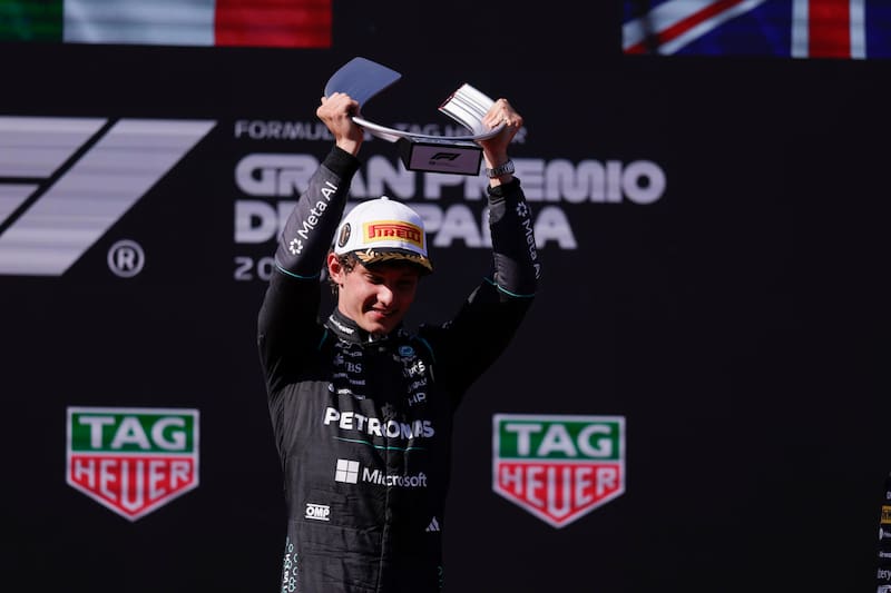 Antonelli gana en el estreno del Madring por delante de Verstappen y de Norris.