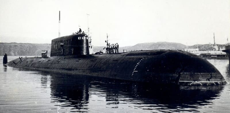 El K-278 Komsomolets submarino nuclear ruso desprende desechos tóxicos desde la Guerra Fría.