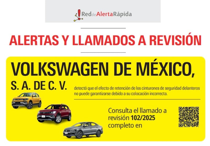 El llamado a revisión que publicó la PROFECO a través de la edición de febrero de la Revista al Consumidor. (Foto: Archivo).