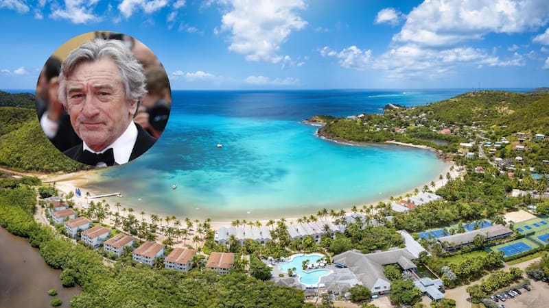 El megaproyecto de Robert De Niro que cambiará el Caribe: más de 160 hectáreas y 17 villas independientes. Foto: Shutterstock / Reuters