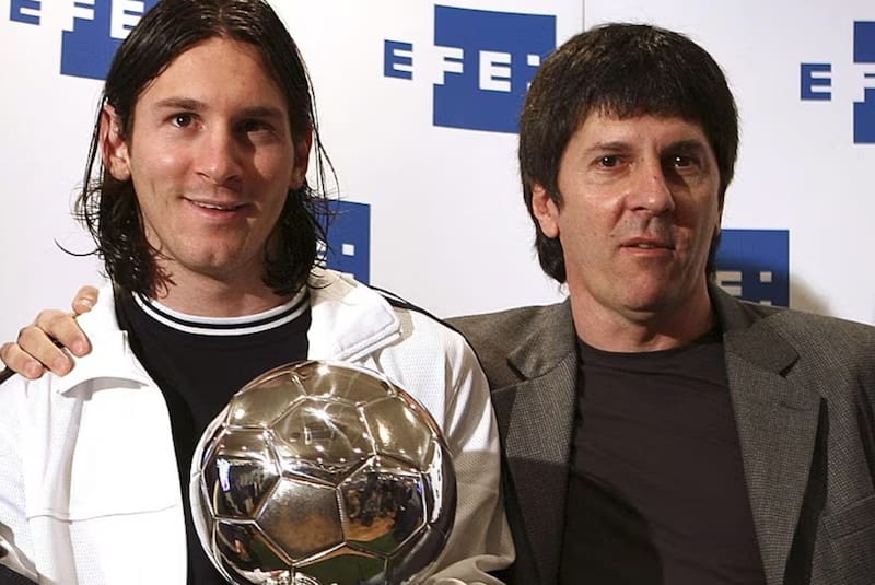 El mensaje de Lionel Messi para despedir a su padre.