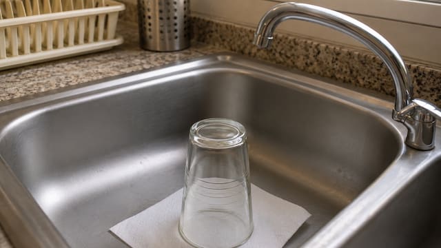 Dejar un vaso sobre una hoja de papel antes de salir de casa: ¿para qué sirve y por qué se recomienda?